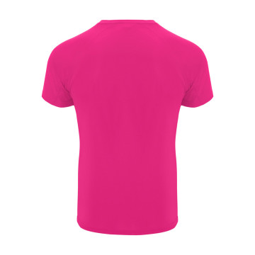 Tee-shirt de sport respirant homme Roly® Bahrain marq Octobre Rose