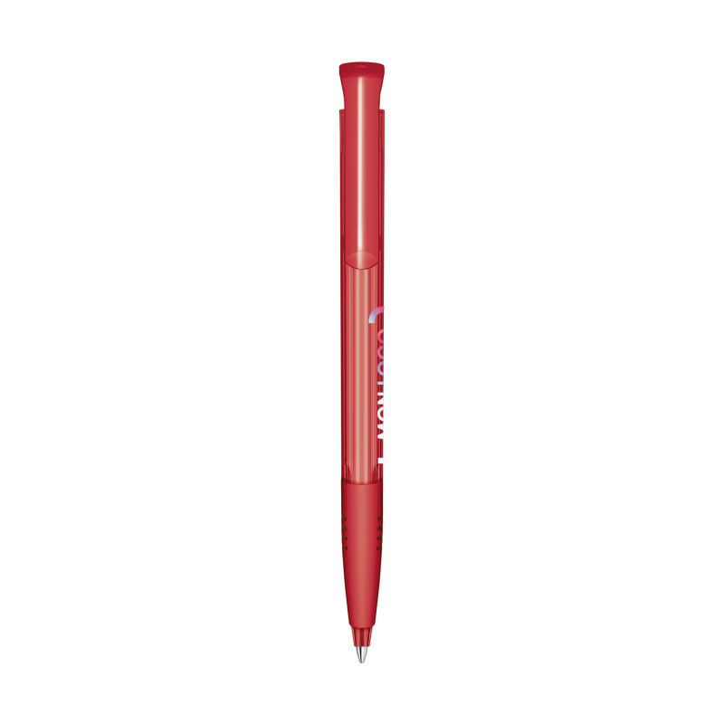 Stylo Senator® Super Hit Clear Soft Grip marquage quadri