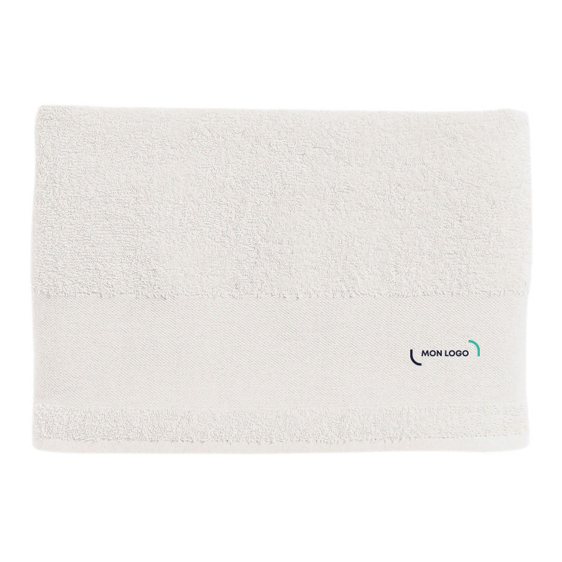Serviette éponge 50x100 cm Sol's® Island blanche
