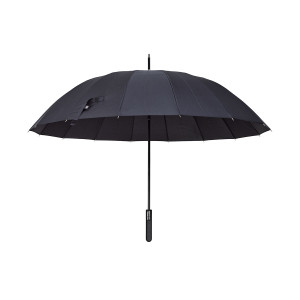 Parapluie golf tempête en rPET ouverture automatique 16 pans