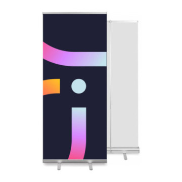 Roll-up bâche PVC 510g/m² 85 x 200 cm express
