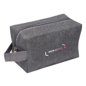 Trousse de toilette en rPET gris