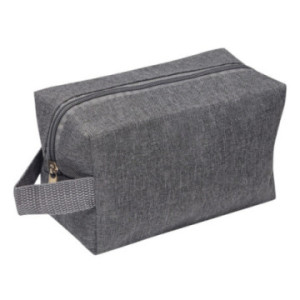 Trousse de toilette en rPET gris