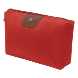 Trousse de toilette rouge