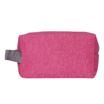 Trousse de toilette en rPET rose foncé
