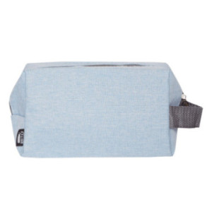 Trousse de toilette en rPET bleu clair