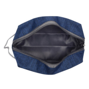 Trousse de toilette en rPET bleu clair