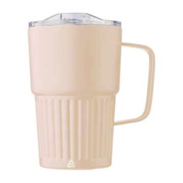 Mug isotherme en acier inoxydable recyclé 450 mL