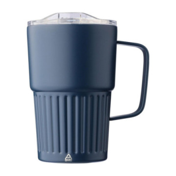 Mug isotherme en acier inoxydable recyclé 450 mL