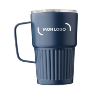 Mug isotherme en acier inoxydable recyclé 450 mL