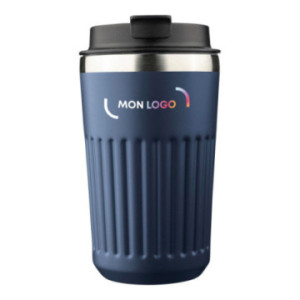 Mug isotherme en acier inoxydable recyclé 400 mL