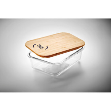 Lunch box en verre et bambou 800 mL