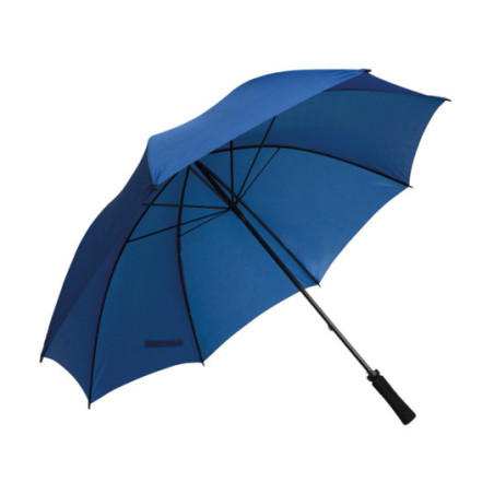 Parapluie golf tempête ouverture manuelle bleu