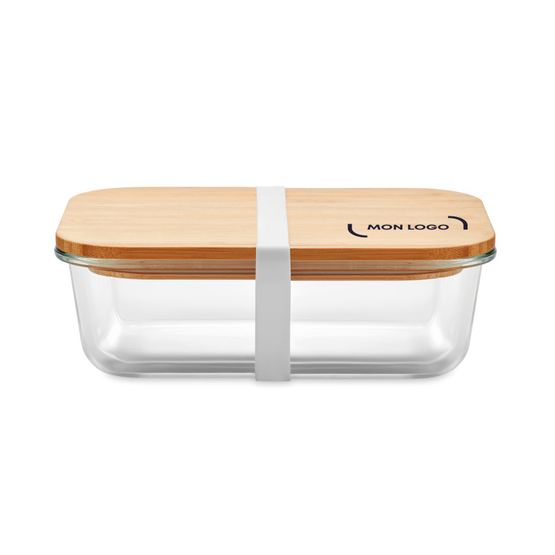 Lunch box en verre et bambou 800 mL