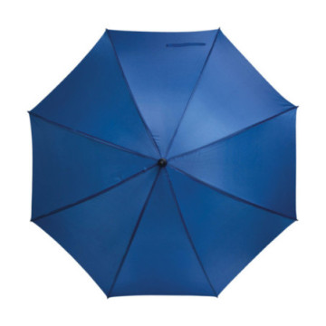 Parapluie golf tempête ouverture manuelle bleu