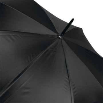 Parapluie canne ouverture automatique noir/gris