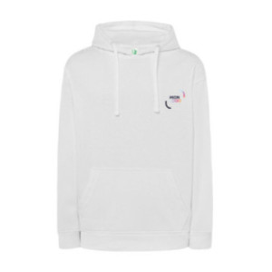 Sweat-shirt à capuche mixte JHK® JK295 blanc