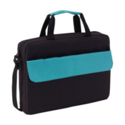 Sacoche noir-turquoise