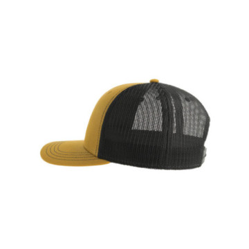 Casquette trucker 6 pans en coton bio et recyclé Atlantis® couleur