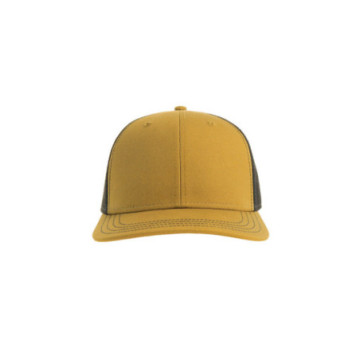 Casquette trucker 6 pans en coton bio et recyclé Atlantis® couleur