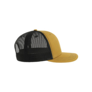 Casquette trucker 6 pans en coton bio et recyclé Atlantis® couleur