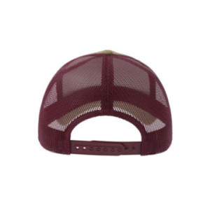 Casquette trucker 5 pans en coton bio et recyclé Atlantis® couleur