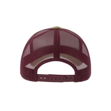 Casquette trucker 5 pans en coton bio et recyclé Atlantis® couleur