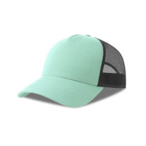 Casquette trucker 5 pans en coton bio et recyclé Atlantis® couleur