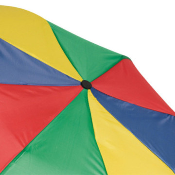 Parapluie pliable ouverture & fermeture manuelles multicolore