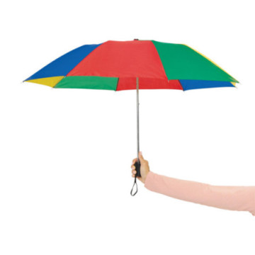 Parapluie pliable ouverture & fermeture manuelles multicolore