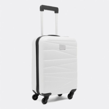 Valise trolley blanc