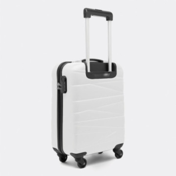 Valise trolley blanc