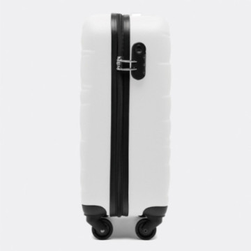 Valise trolley blanc