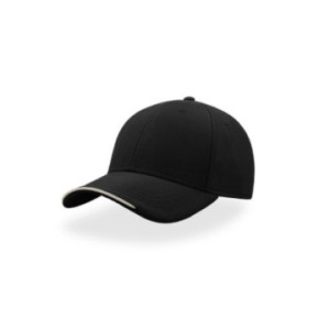 Casquette 6 pans en polyester recyclé Atlantis® couleur