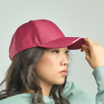 Casquette 6 pans en polyester recyclé Atlantis® couleur