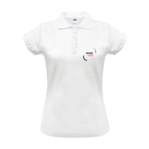 Polo femme JHK® JK211 blanc