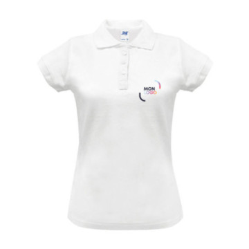 Polo femme JHK® JK211 blanc