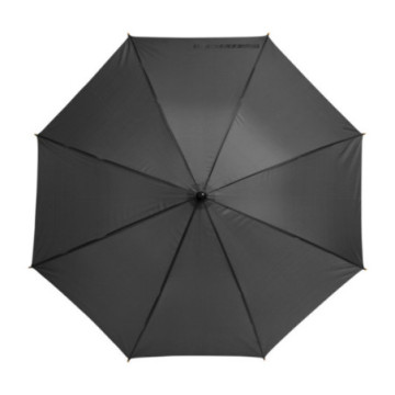 Parapluie canne ouverture automatique gris