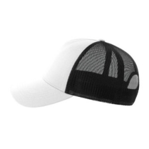 Casquette trucker 5 pans en coton bio et recyclé Atlantis® blanche