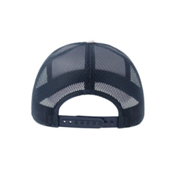 Casquette trucker 5 pans en coton bio et recyclé Atlantis® blanche