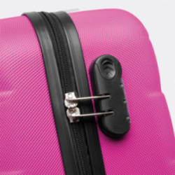 Valise trolley rose