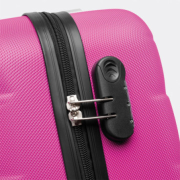 Valise trolley rose