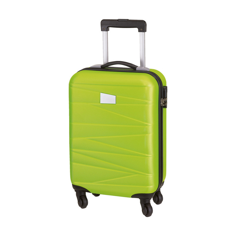 Valise trolley vert clair