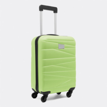 Valise trolley vert clair