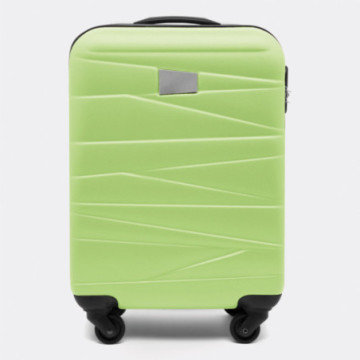 Valise trolley vert clair