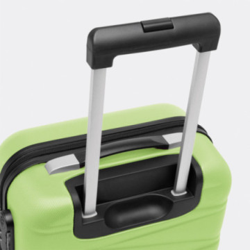 Valise trolley vert clair