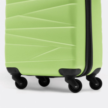 Valise trolley vert clair