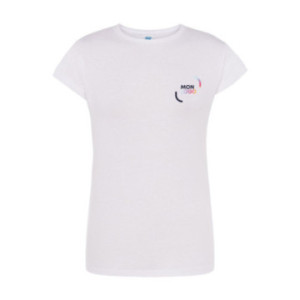 Tee-shirt femme JHK® JK180 blanc