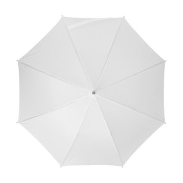 Parapluie canne en rPET ouverture automatique blanc