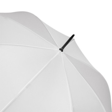 Parapluie canne en rPET ouverture automatique blanc